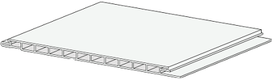 Weiß RAL 9016 Hohlkammerpaneele 0620